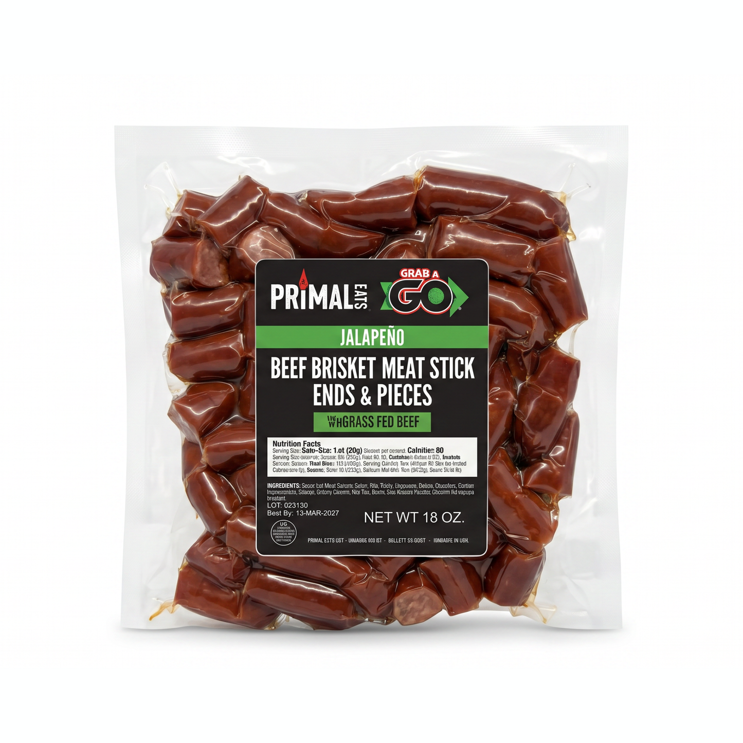 Jalapeño Grass-Fed Brisket Ends & Pieces
