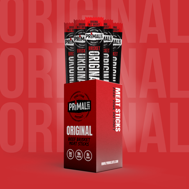 Original Grass-Fed 3oz Beef Brisket Meat Sticks