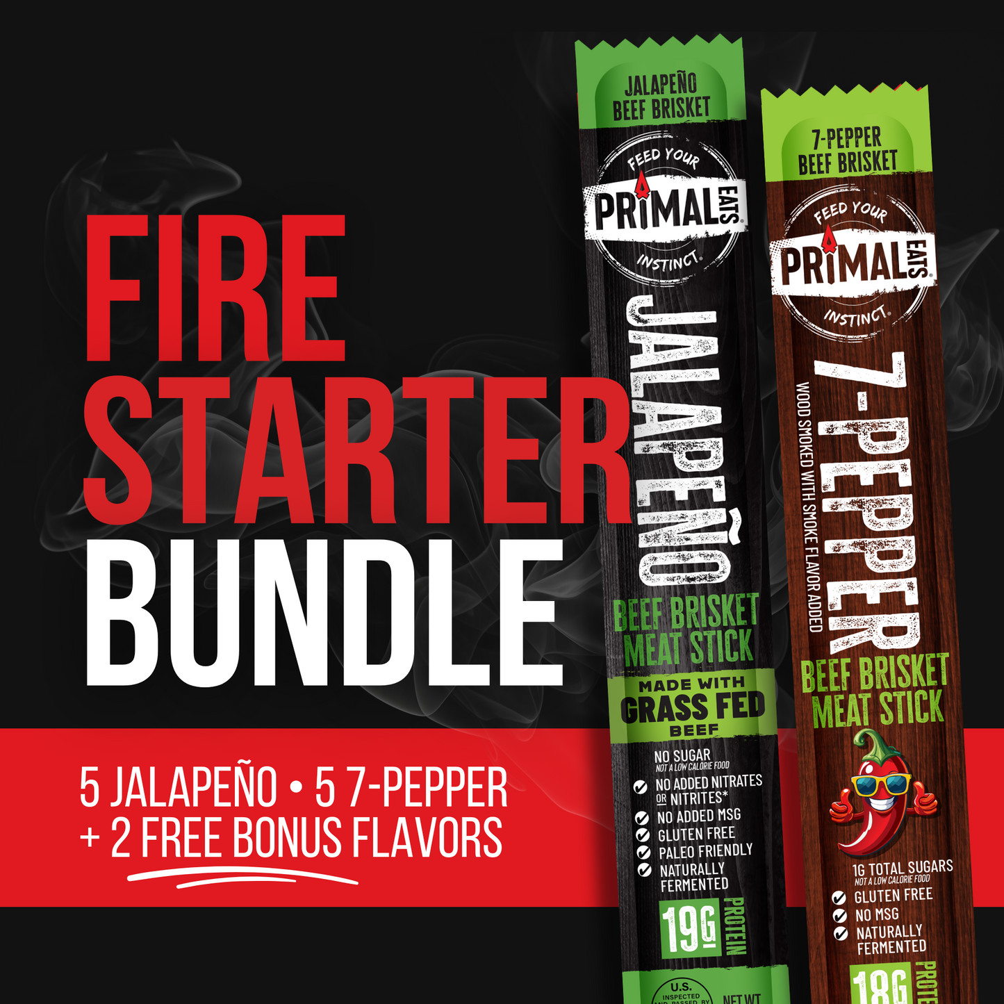 Firestarter Bundle + 2 FREE Sticks