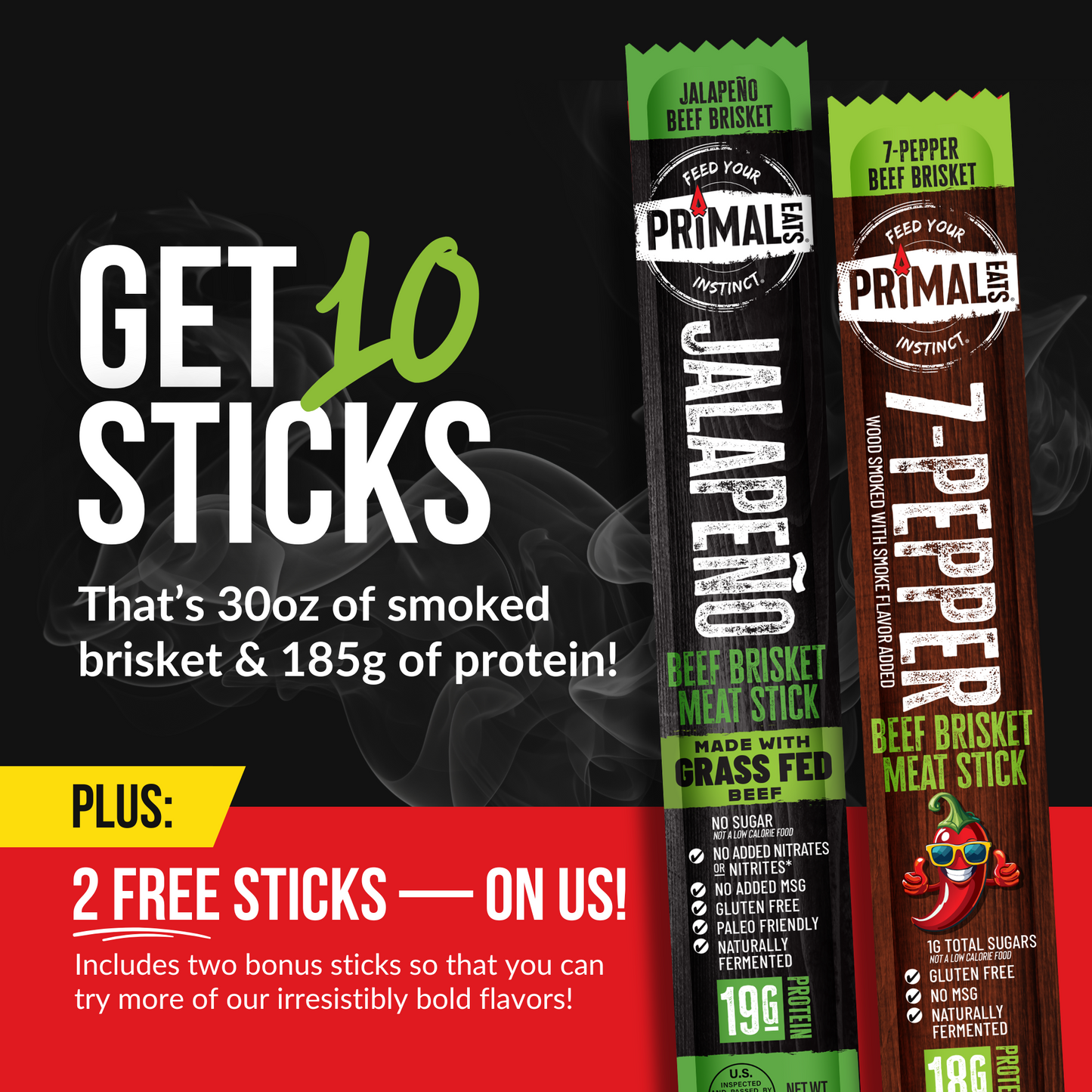 Firestarter Bundle + 2 FREE Sticks