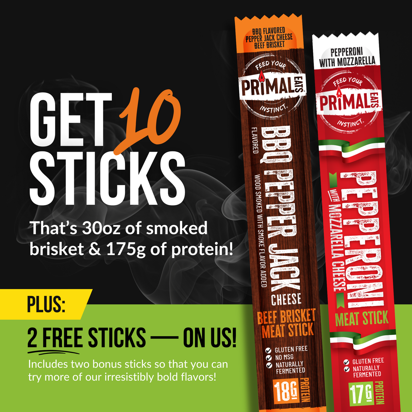 Cheese Lovers Duo + 2 FREE Sticks