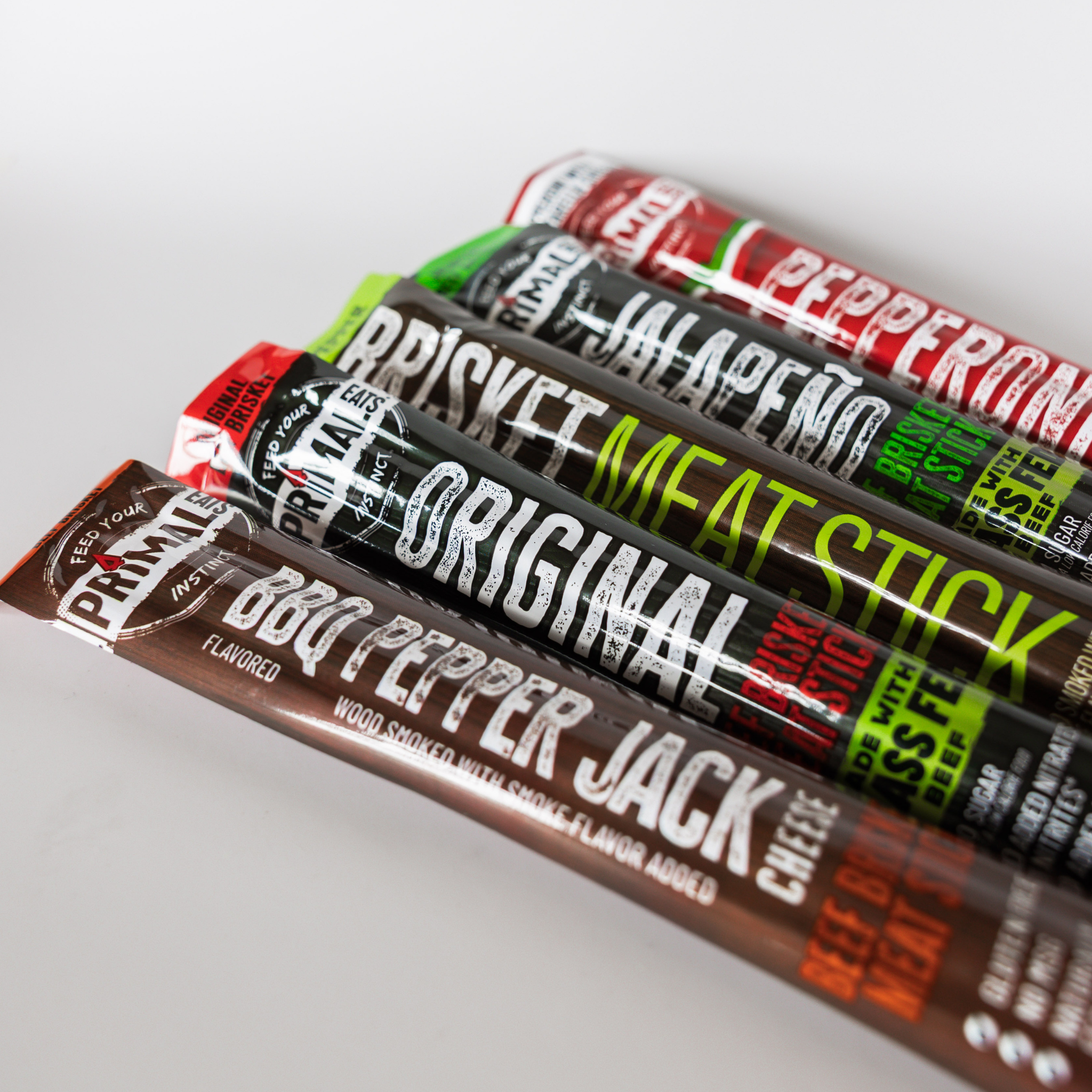 3oz Brisket Meat Stick Sample Pack (8 Count)