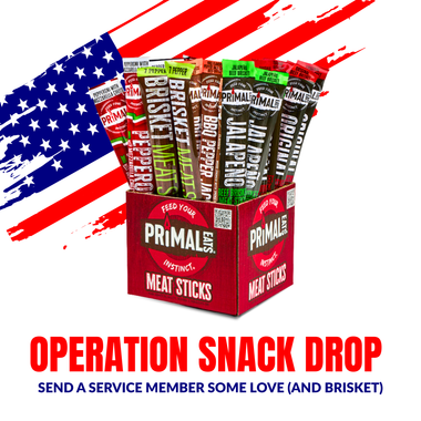 Operation: Snack Drop — Say Thanks With Brisket! 🇺🇸