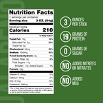 Jalapeño Grass-Fed 3oz Beef Brisket Meat Sticks