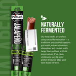 Jalapeño Grass-Fed 3oz Beef Brisket Meat Sticks