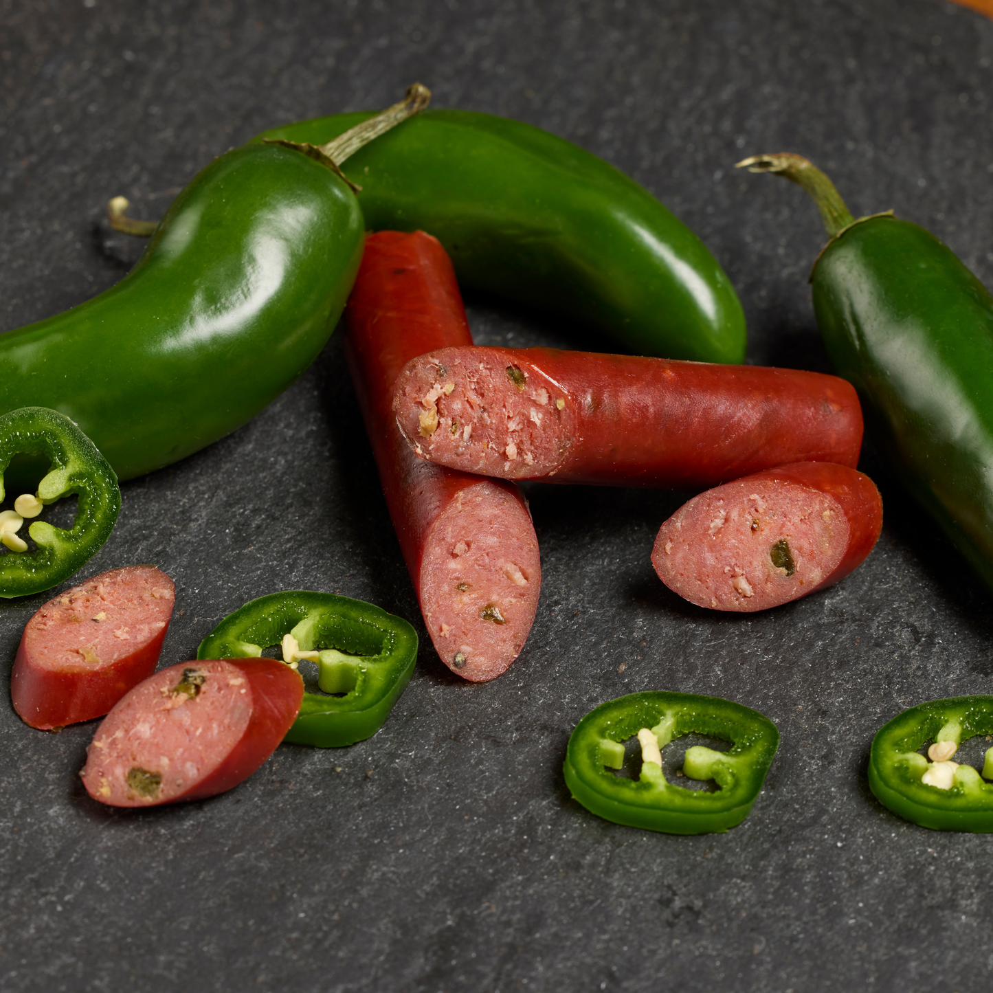 Jalapeño Grass-Fed 1oz Beef Brisket Meat Sticks
