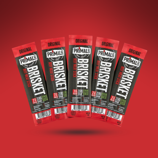 Original Grass-Fed 1oz Beef Brisket Meat Sticks