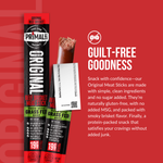 Original Grass-Fed 3oz Beef Brisket Meat Sticks