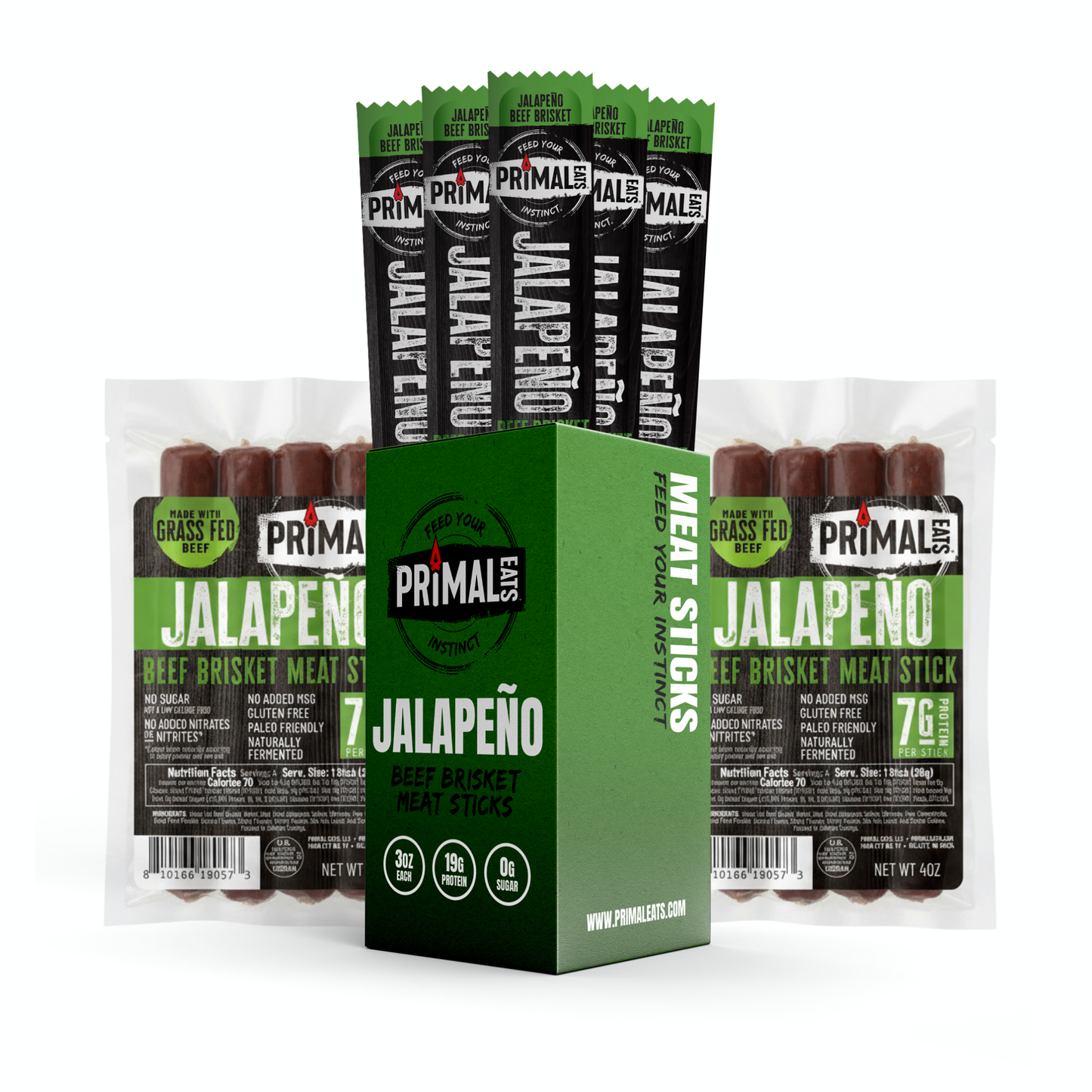 Grass-Fed Brisket Stick Bundles