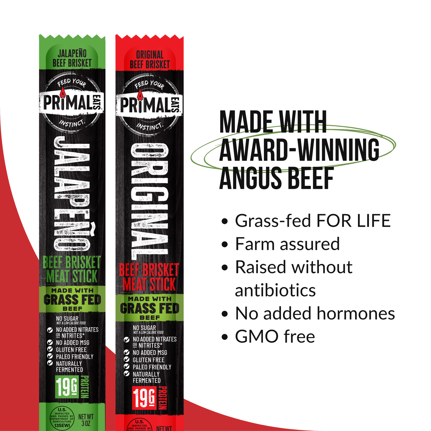 Grass-Fed Brisket Stick Bundles